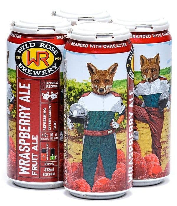 Wild Rose Wraspberry Ale (4 Pack) (1 x 473 ml)