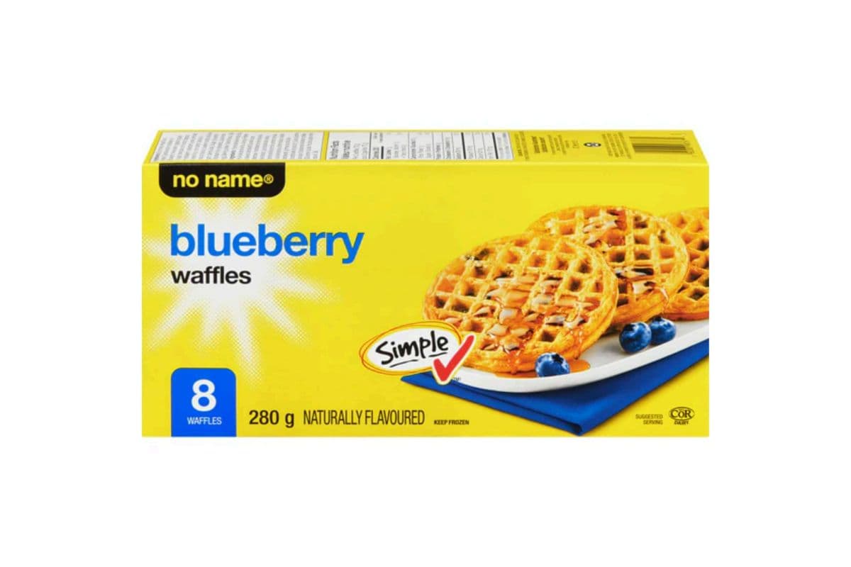 No Name Blueberry Waffles (8 pcs) (280g)