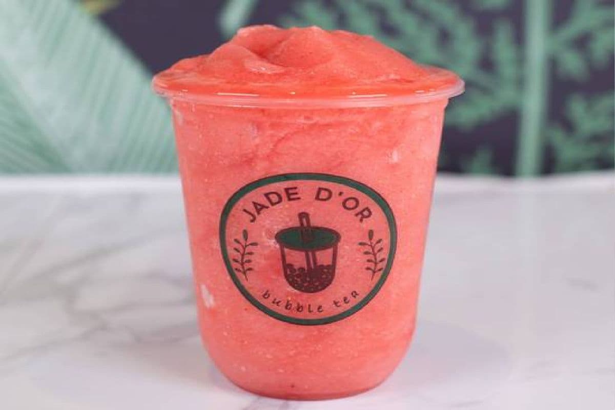 Smoothie à la fraise