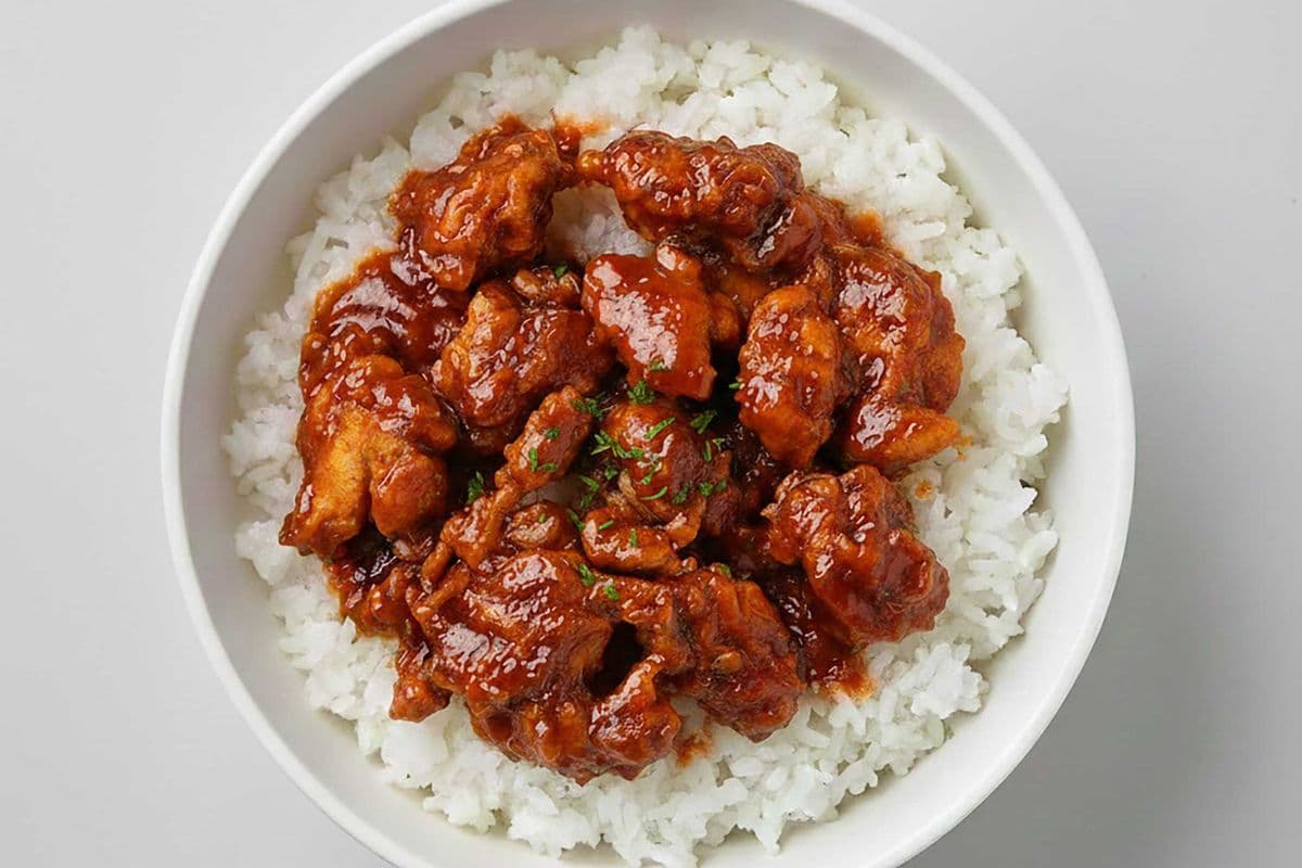 K-Spicy (양념) Chicken Rice Bowl