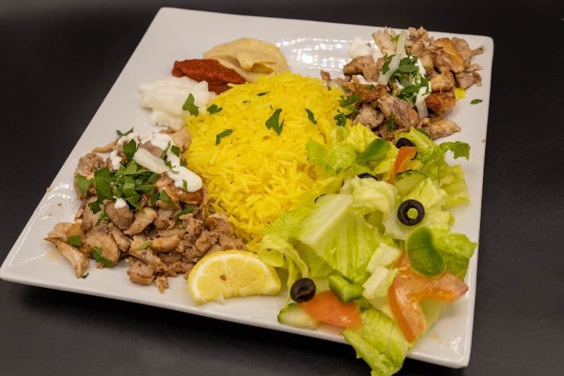 Chicken Shawarma Plate