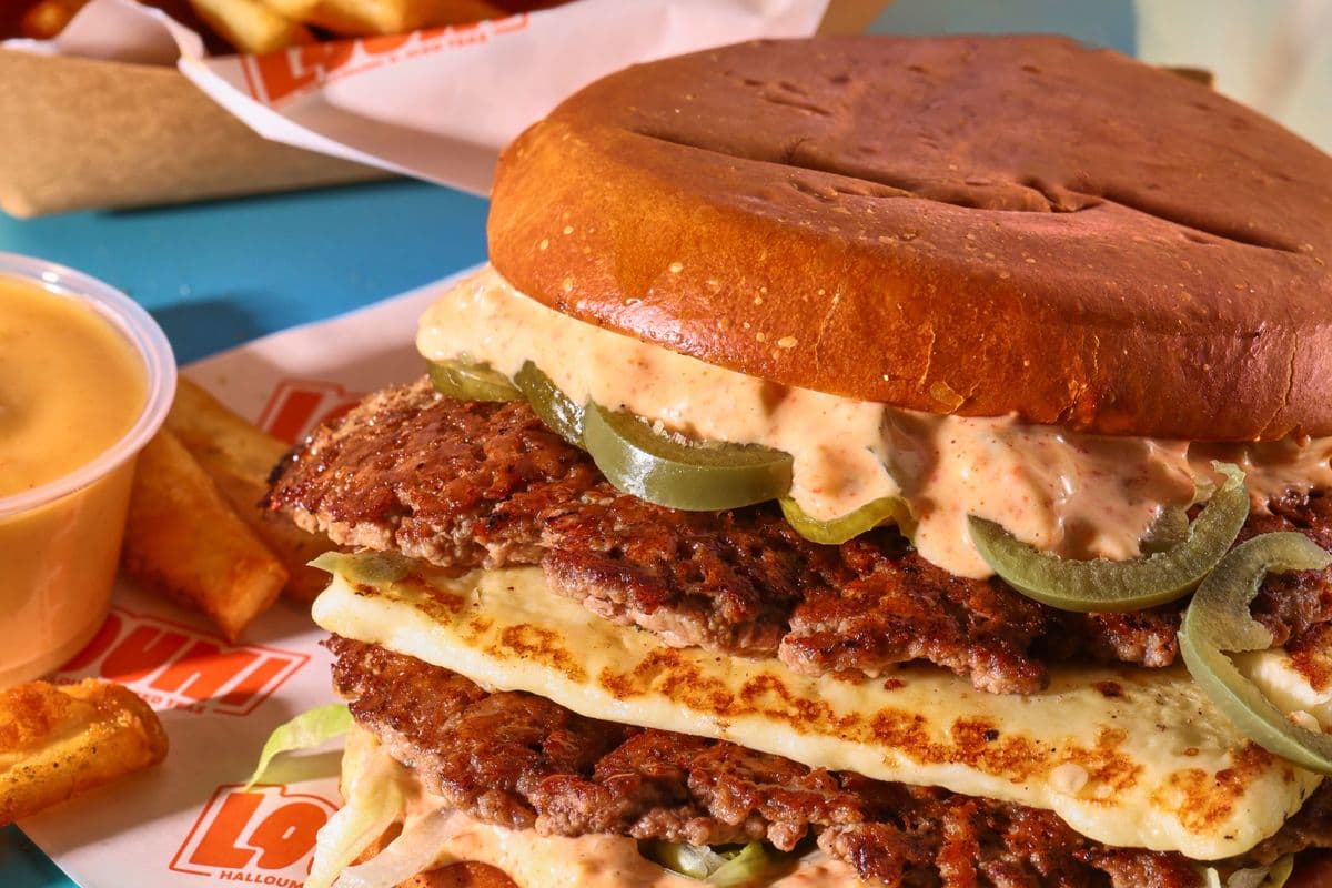 Trio Loumi Double Smash Burger