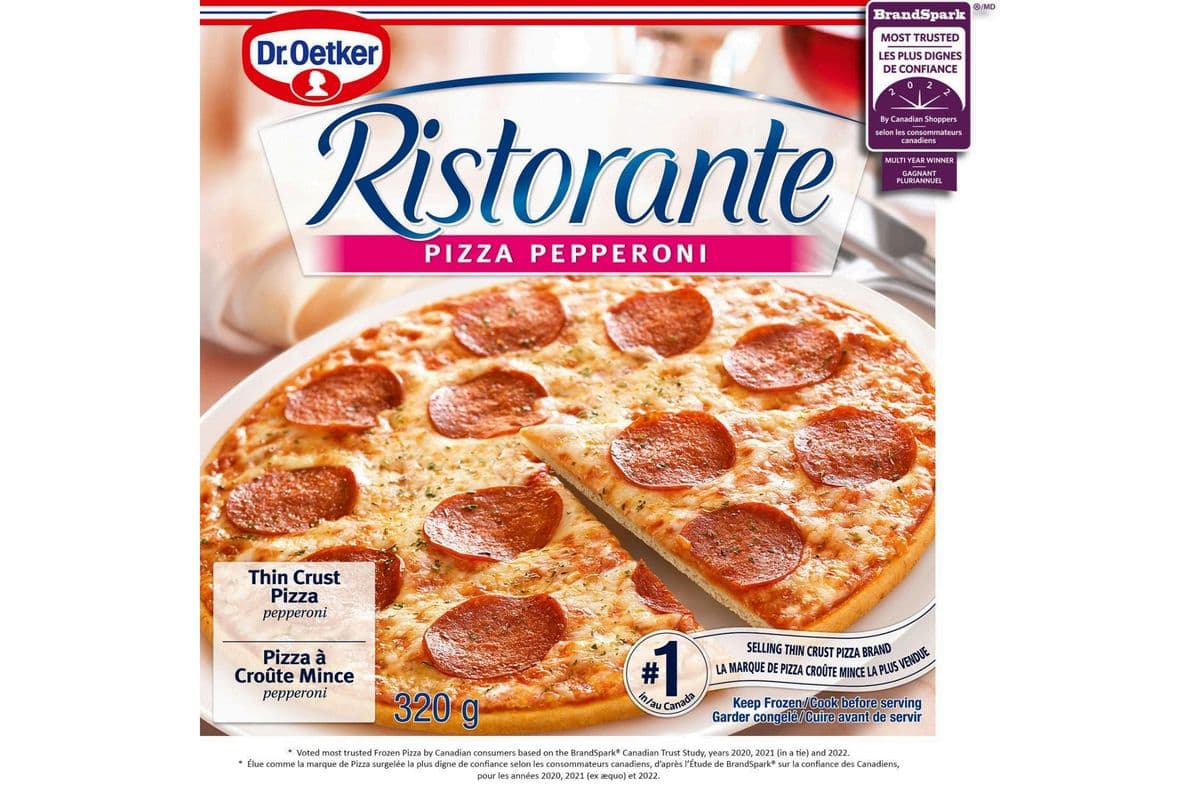 Dr. Oetker Ristorante Pizza Pepperoni Thin Crust Pizza (325g)