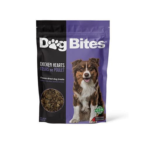 Dog Bites Freeze Dried Chicken Hearts