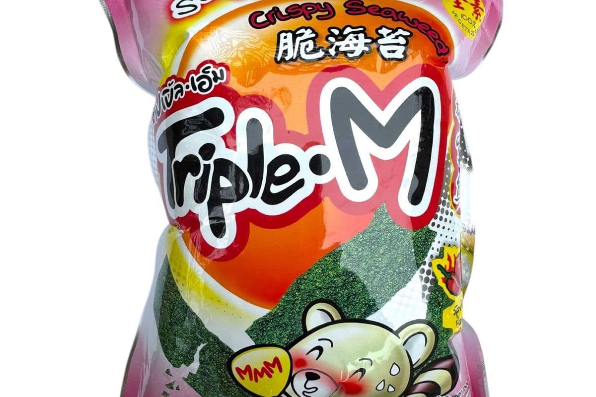 Algues frites croustillantes Triple M Épicée Saveur spicy