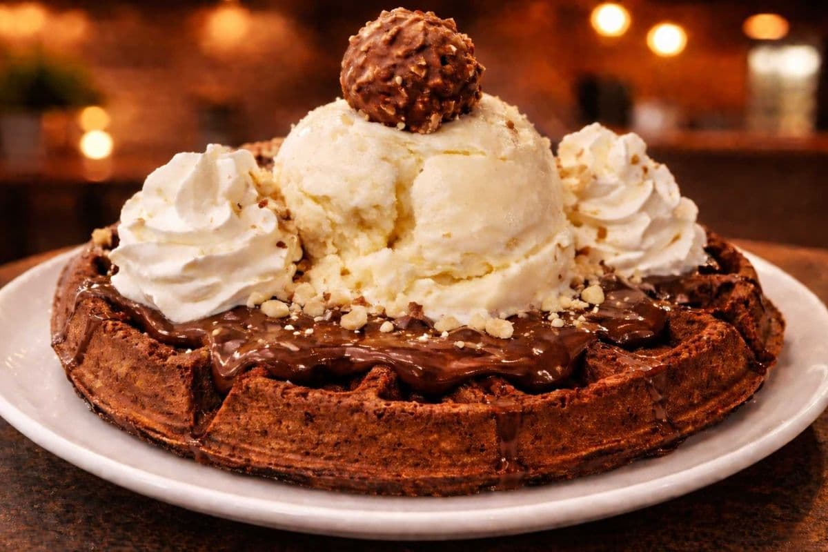 Hazelnut Haze Waffle