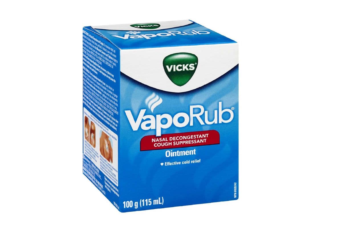 VICKS VAPORUB NASAL DECONGESTANT JAR 100 GM PACK (100 GM)