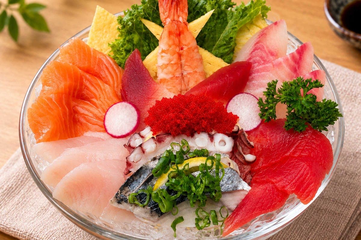 Sashimi Rice Bowl