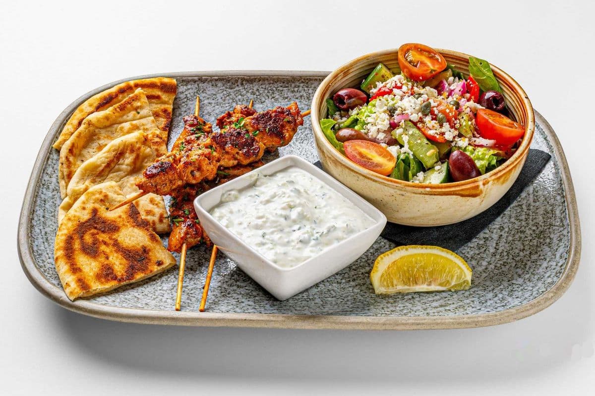 Chicken Tzatziki Platter