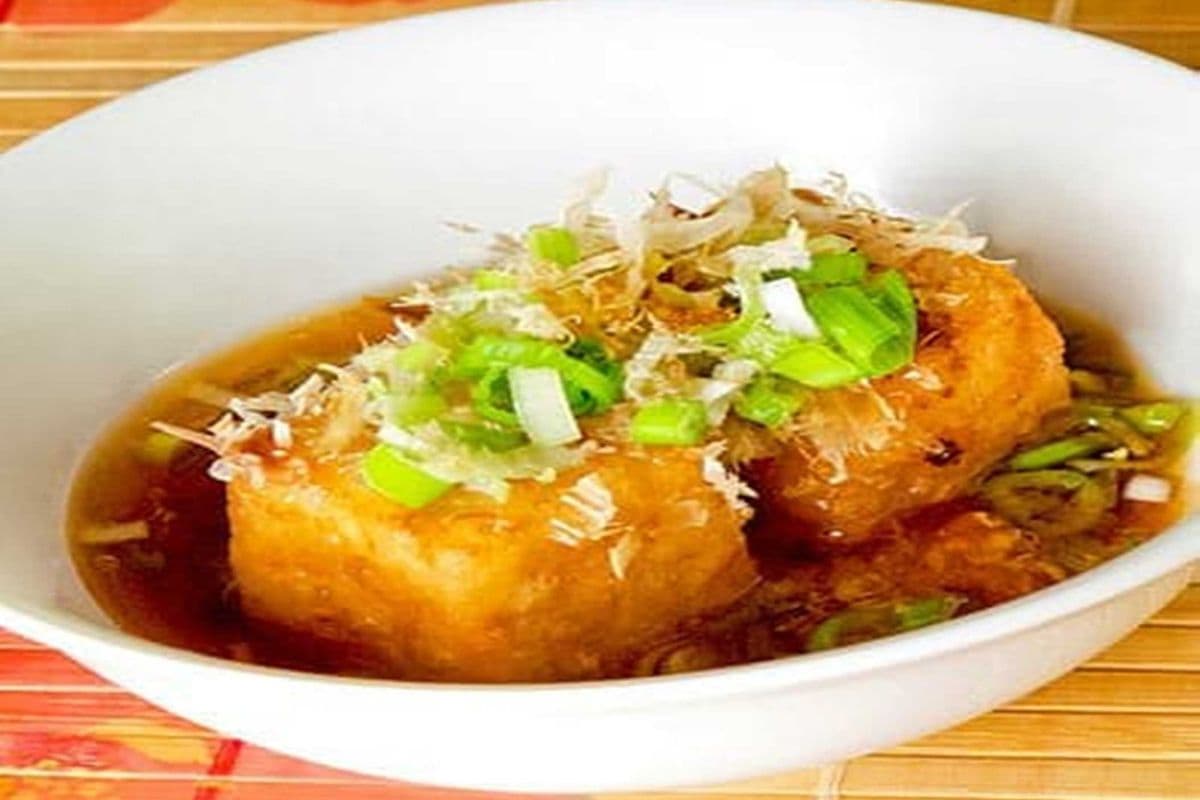 20. Age-Dashi Tofu (4 pcs)