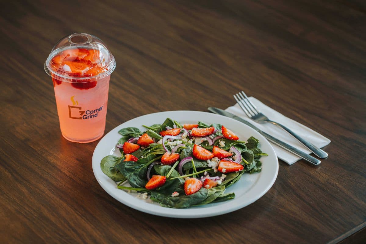 Strawberry Spinach Salad
