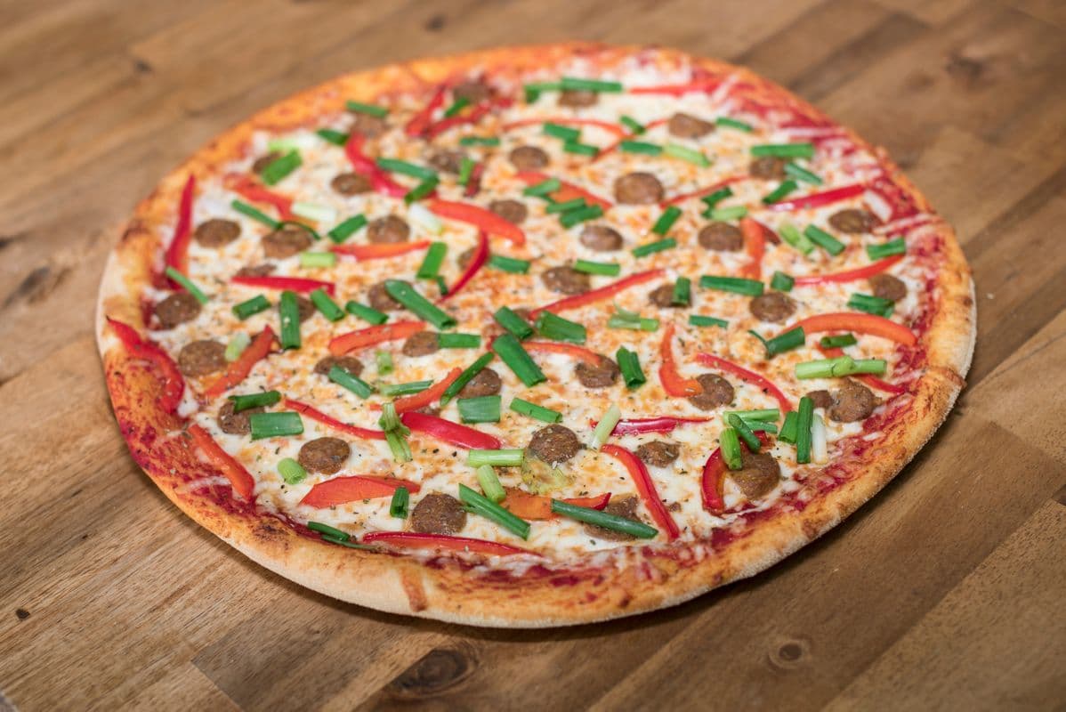 10" Small Cajun Sausage Pizza