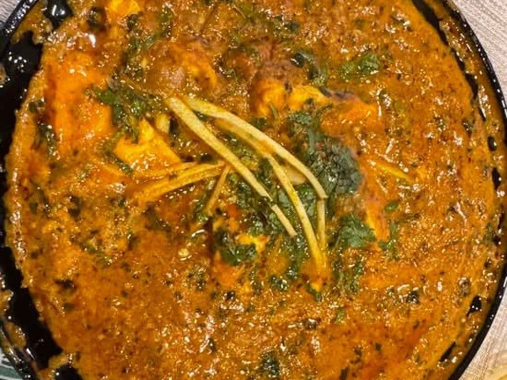 Methi Paneer Curry