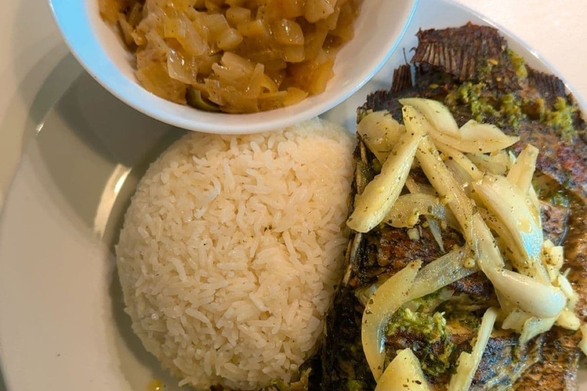 Thiep (riz gras) au poulet / Jollof Rice with Chiken