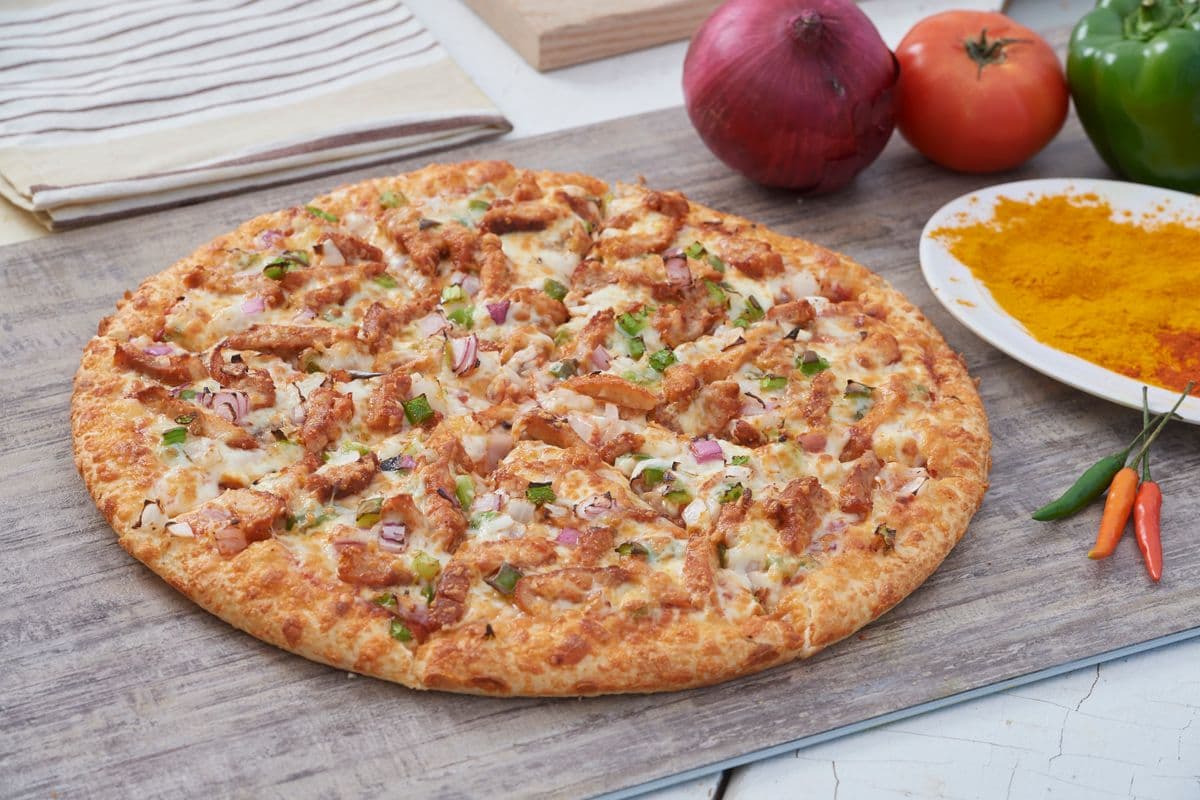 14" Large Tandoori Chicken Pizza