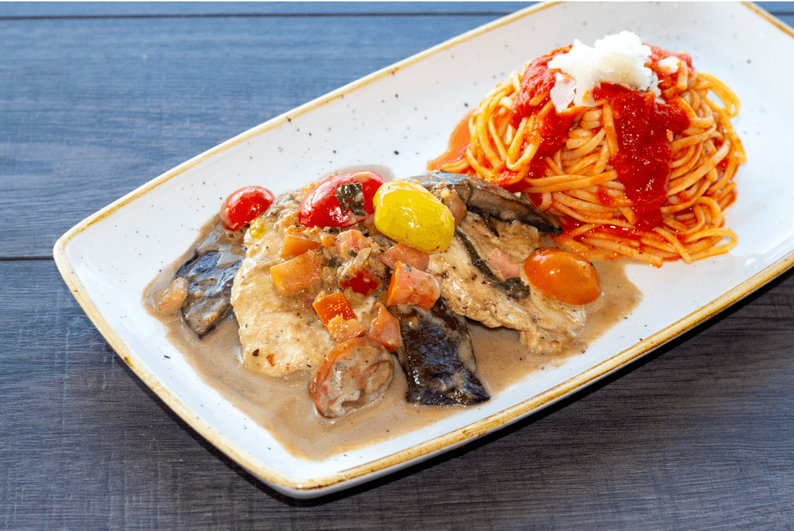 Chicken and Portobello