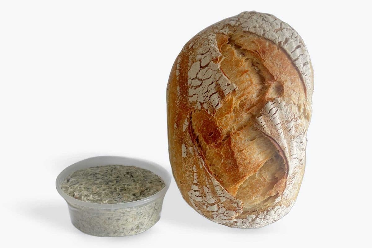Bread and Spinach Dip Combo