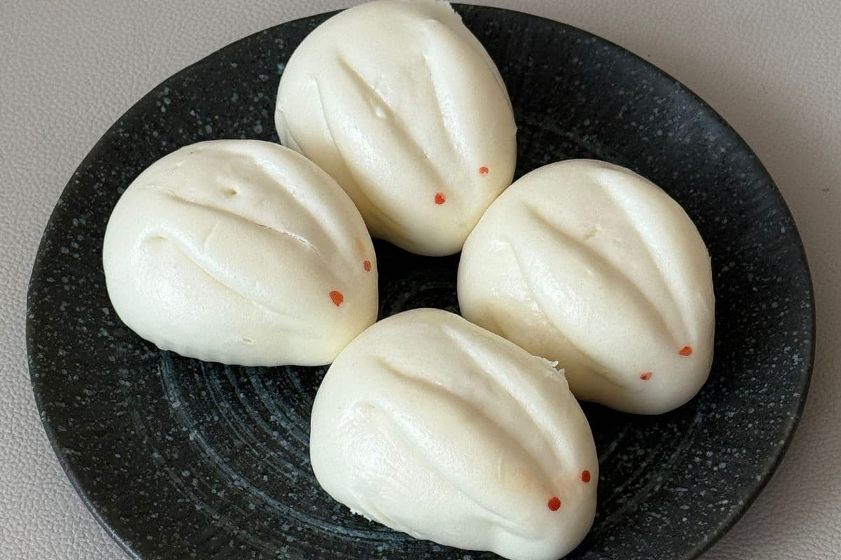 Steamed Bunny Custard Buns(4pcs)