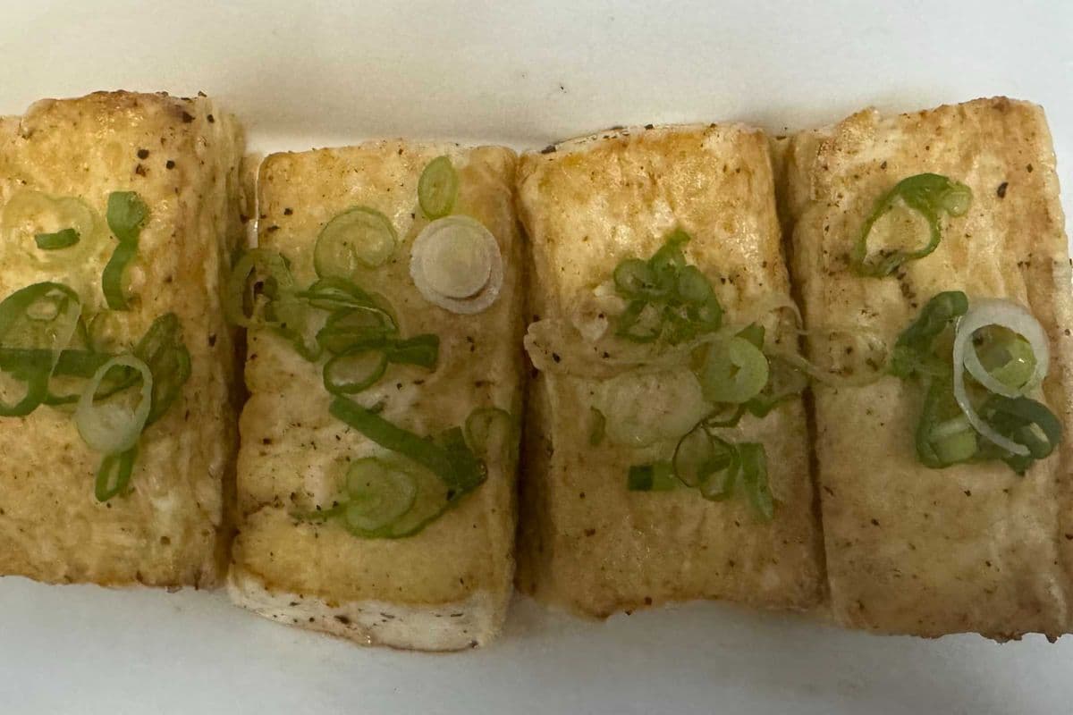 New!P17) Tofu Steak w/Teriyaki Sauce