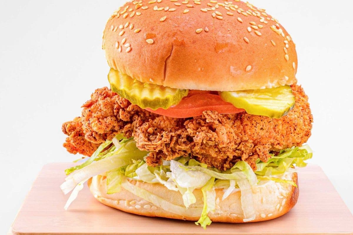 Crispy Chicken Burger Combo