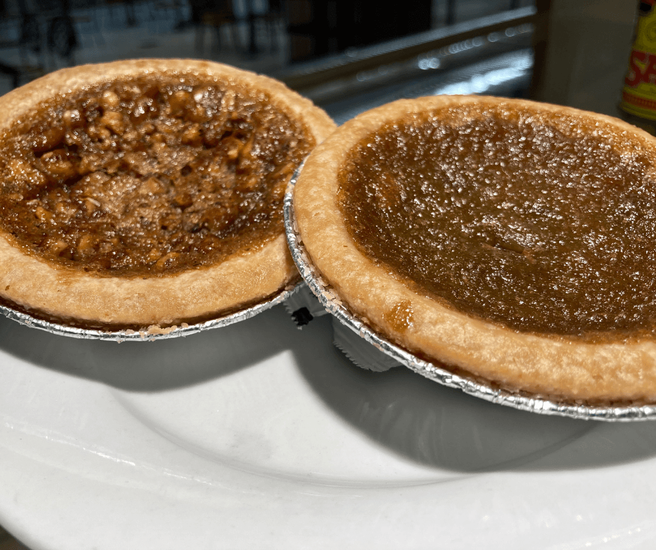 Butter Tart with Raisins