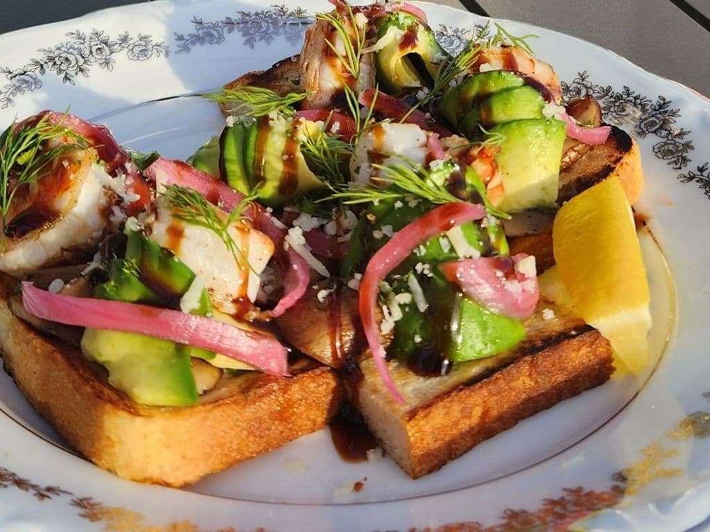 Shrimp Sando