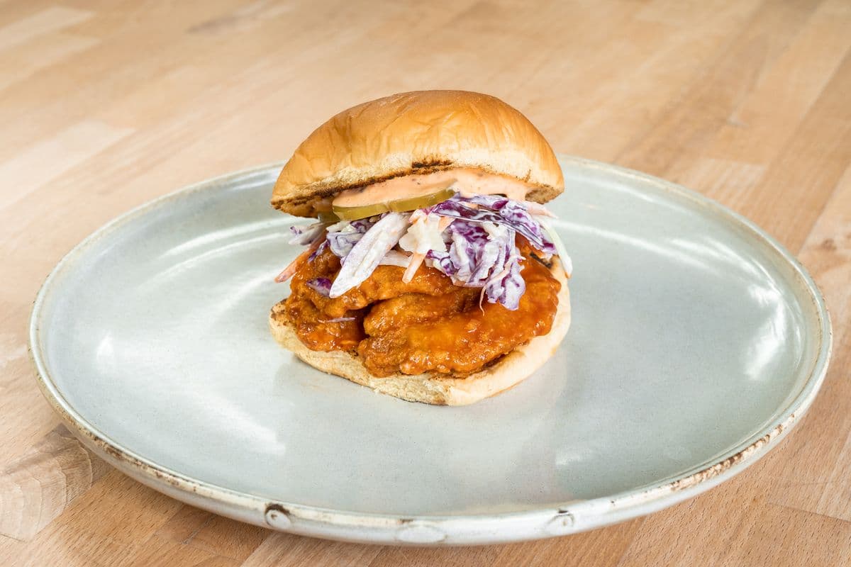 Nashville Hot Shrimp Sandwich