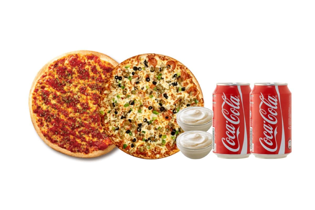 Extra Large Double Pizzas