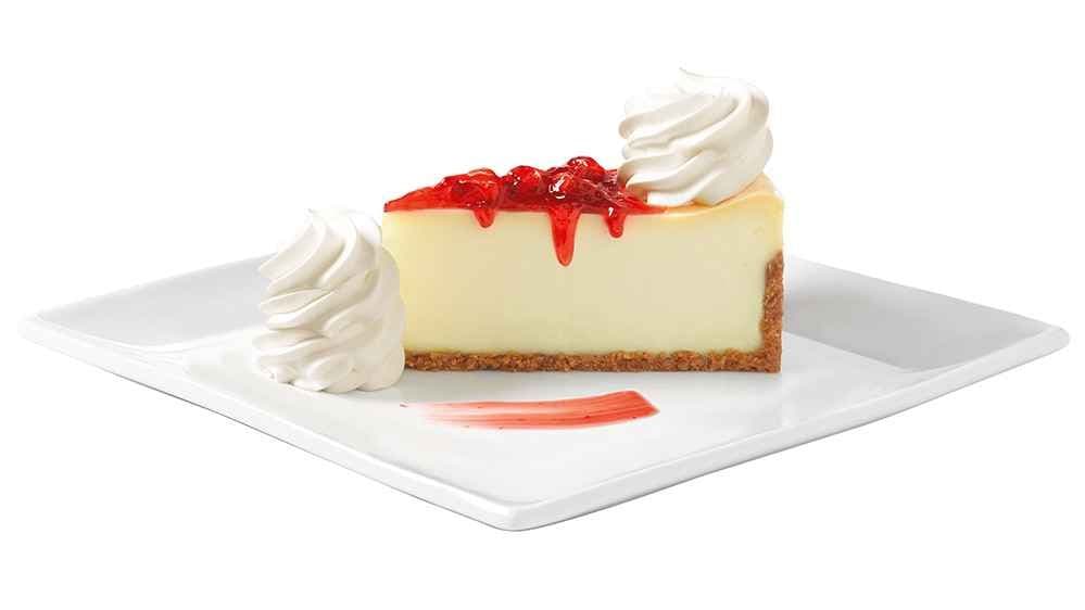 Strawberry Topped Original Cheesecake 7"