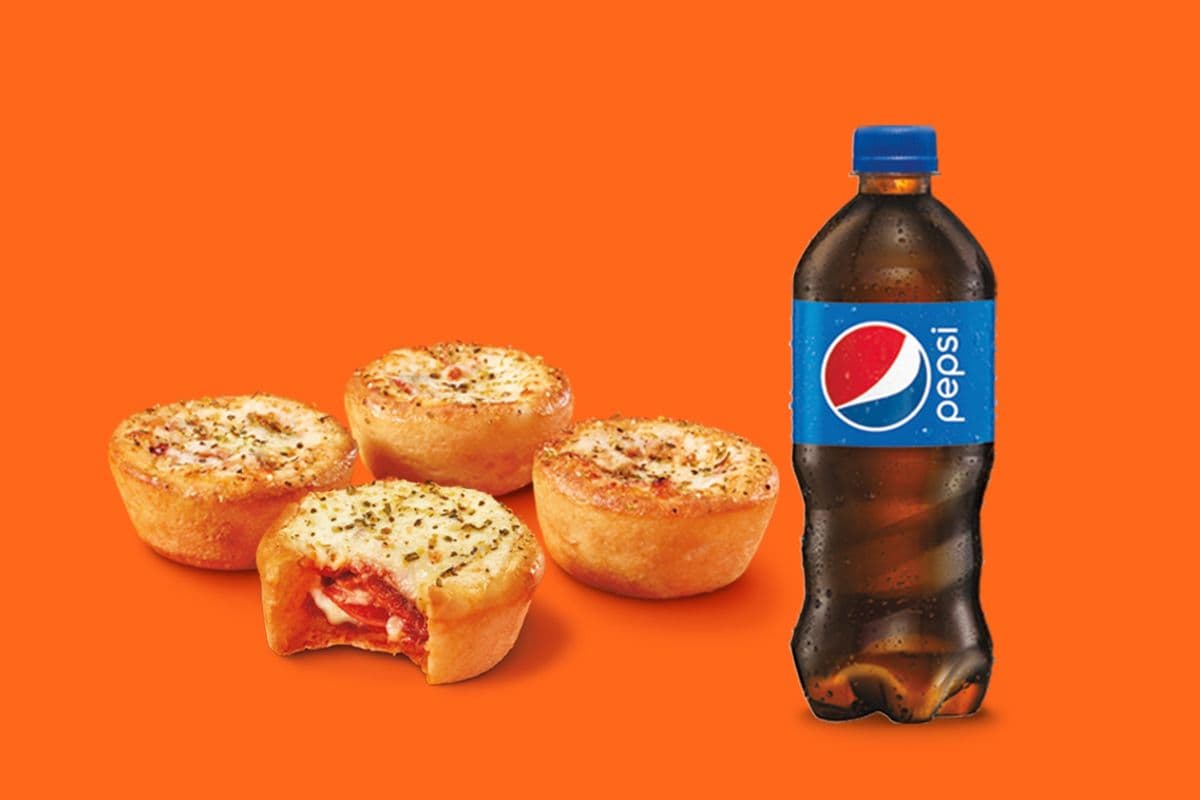 3 Cheese & Herb Crazy Puffs and 591ML Pepsi Lunch Combo