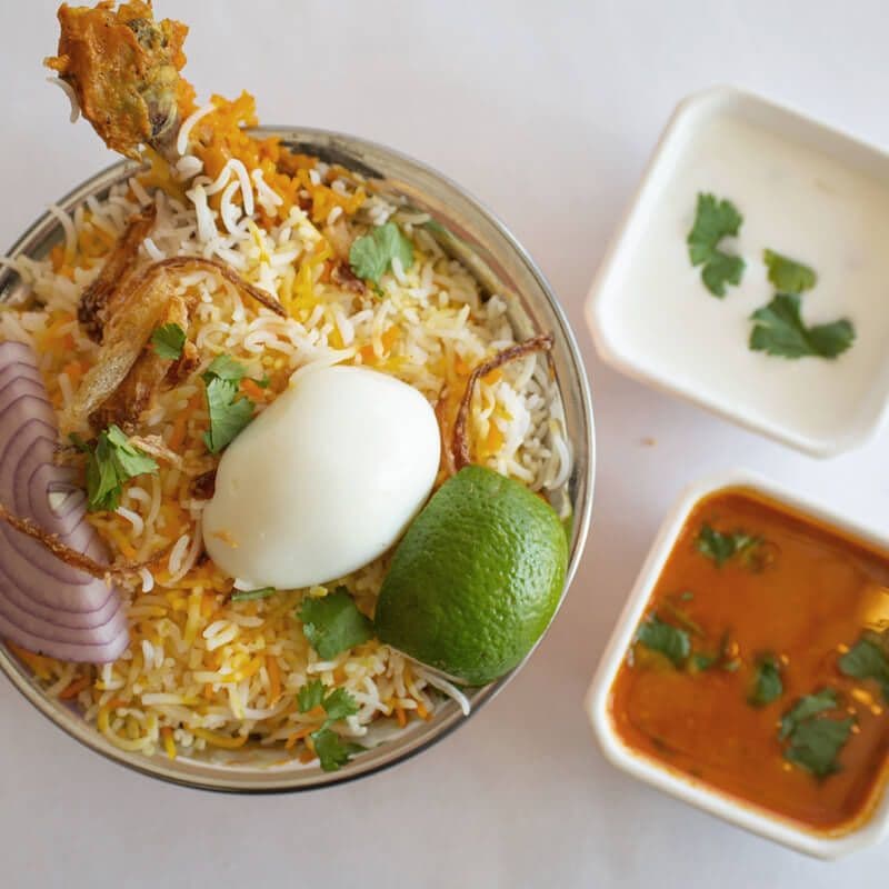 Chicken Dum Biryani / Chicken Dum Biryani