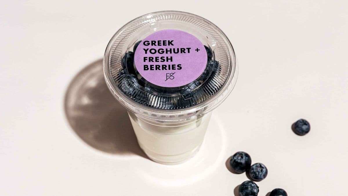 Greek Yoghurt + Fresh Berries