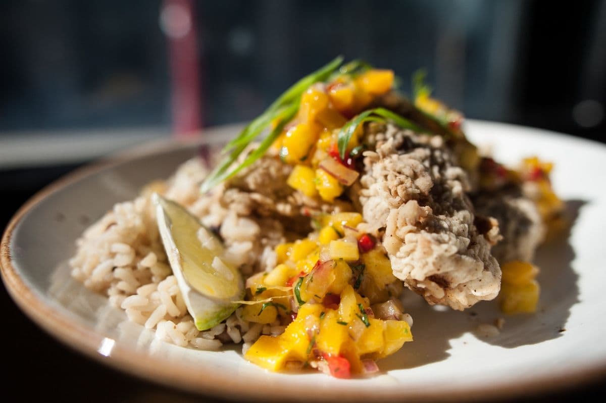 Jerk Fried Fish