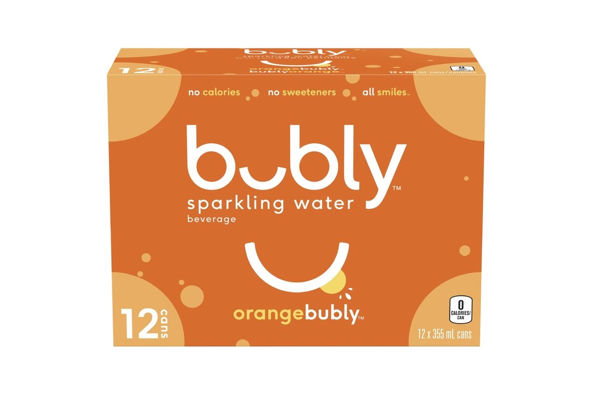 Bubly Sparkling Water Cans
