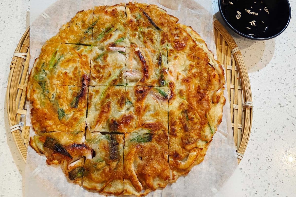 Seafood Pancake