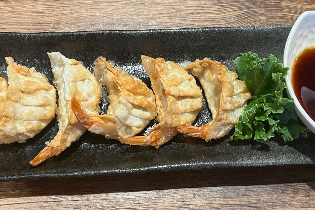 Ebi Gyoza (Tail-On)