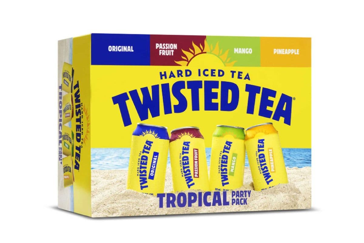 TWISTED TEA TROPICAL PACK (12 x 355 ML)