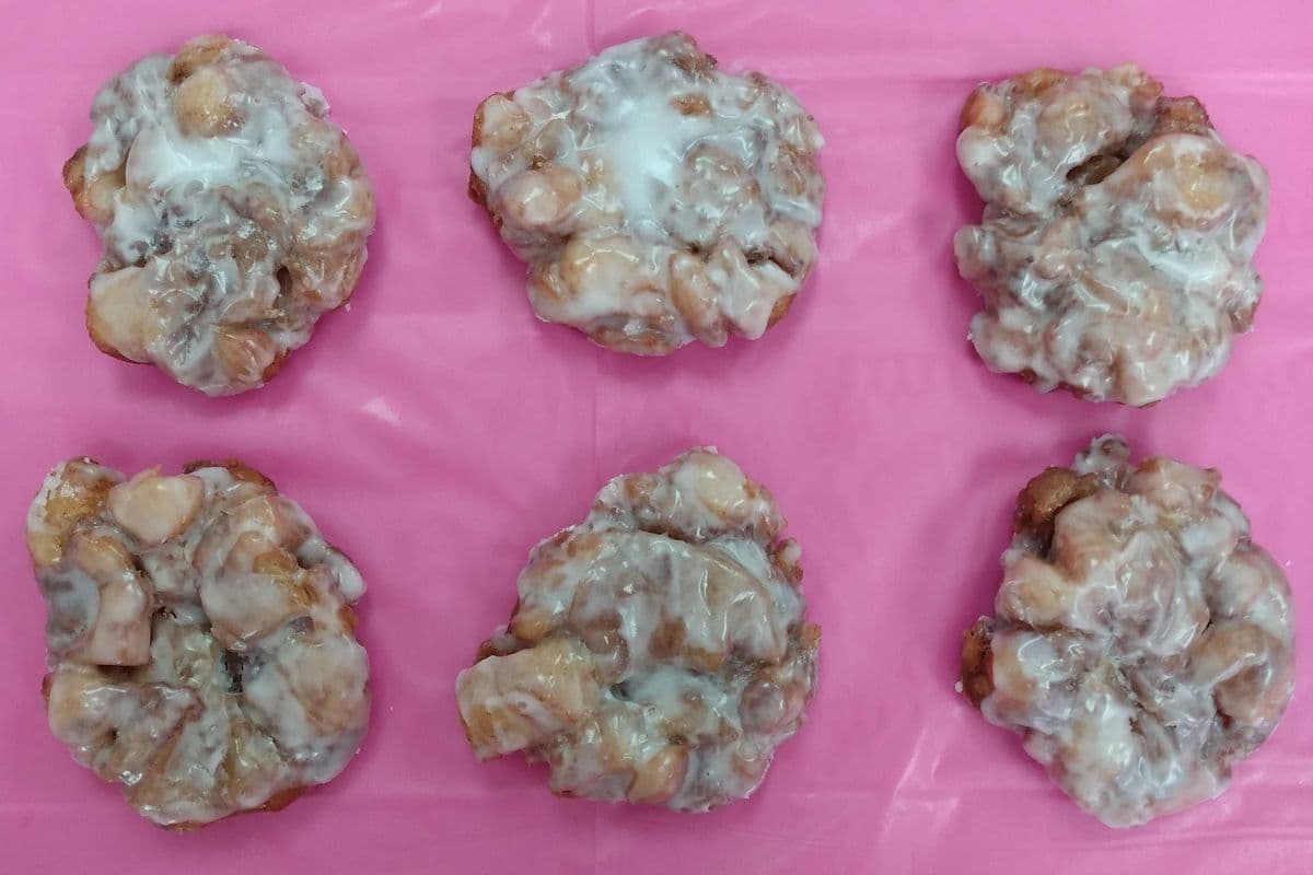 Boîte de 6 mini Apple Fritters