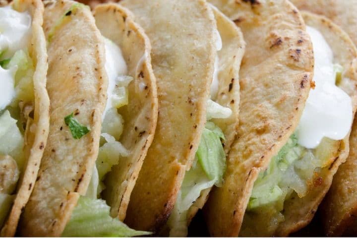 Potato Golden Tacos