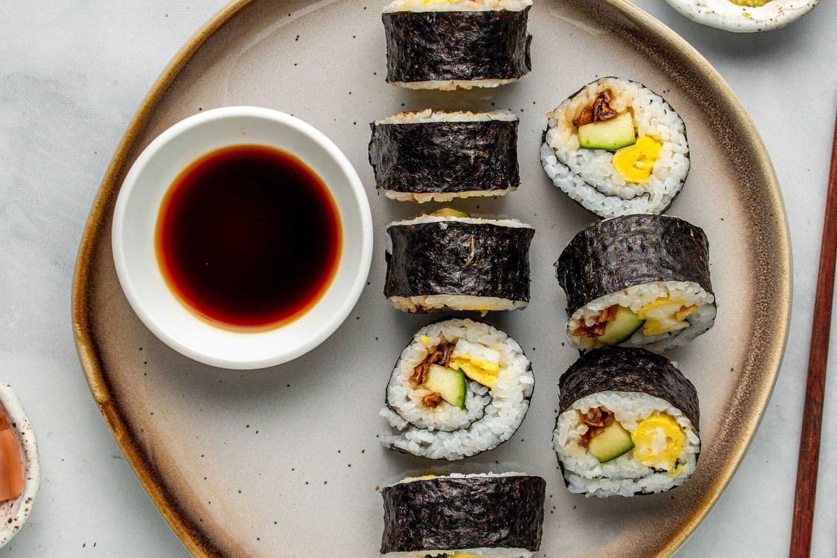 Vegetarian Futomaki Roll (4 Pcs) (A513)