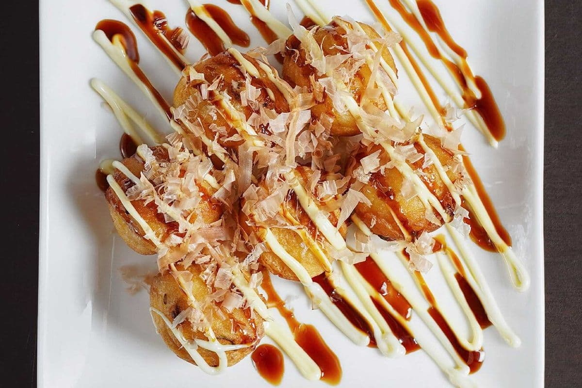 4. Takoyaki - Boule d'Octopus au Style Japonais / Japanese Style Octopus Ball