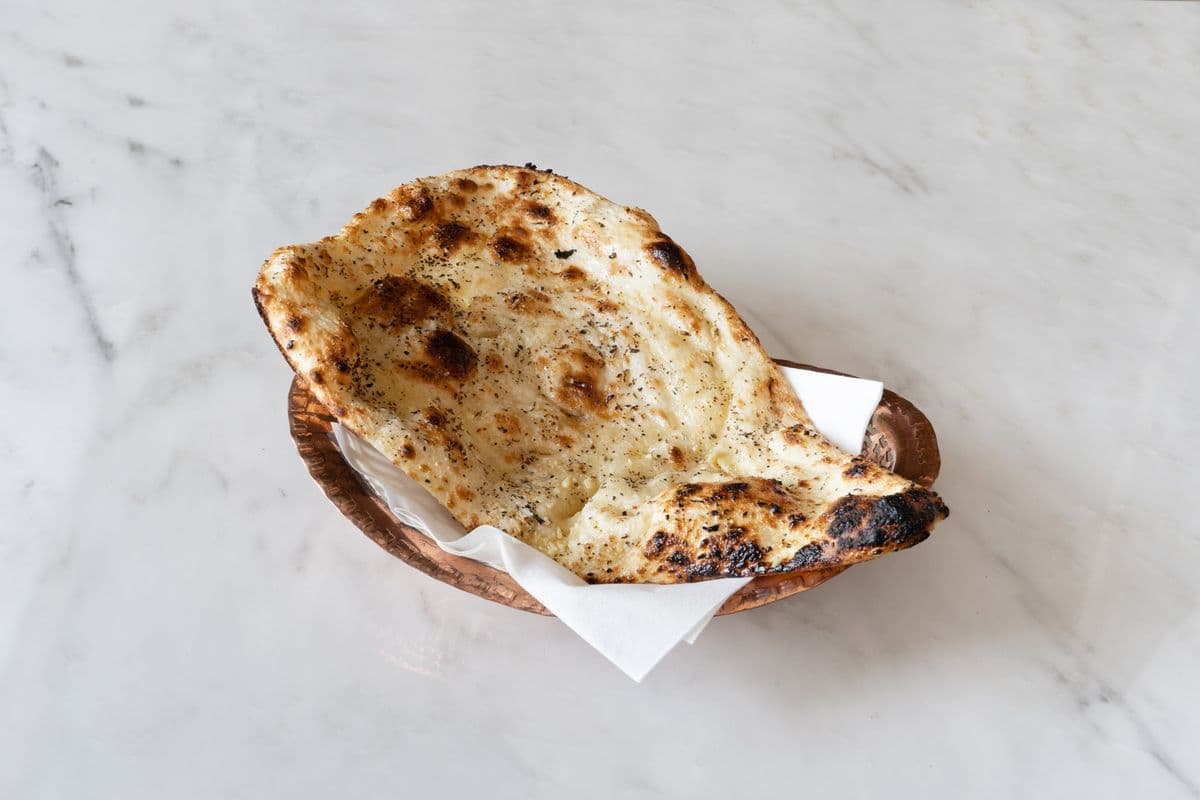 Basil Garlic Naan