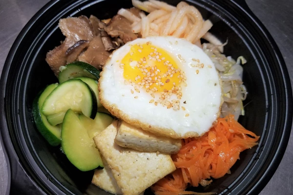 Bibimbap tofu