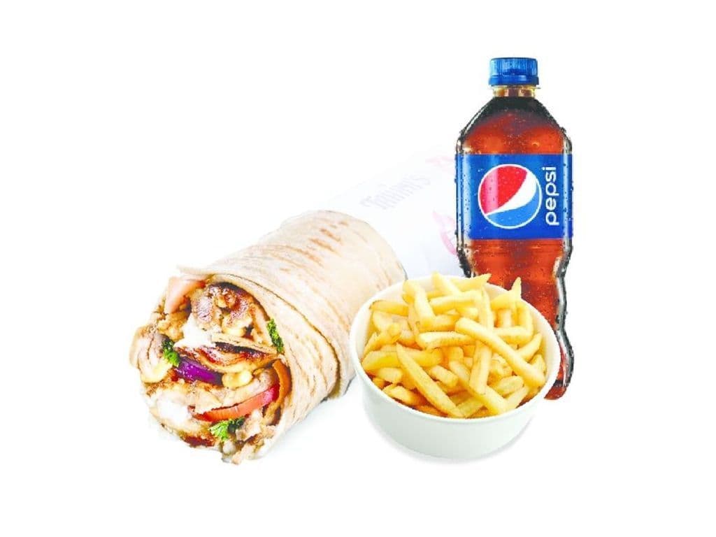 Jamaican Jerk Wrap Combo