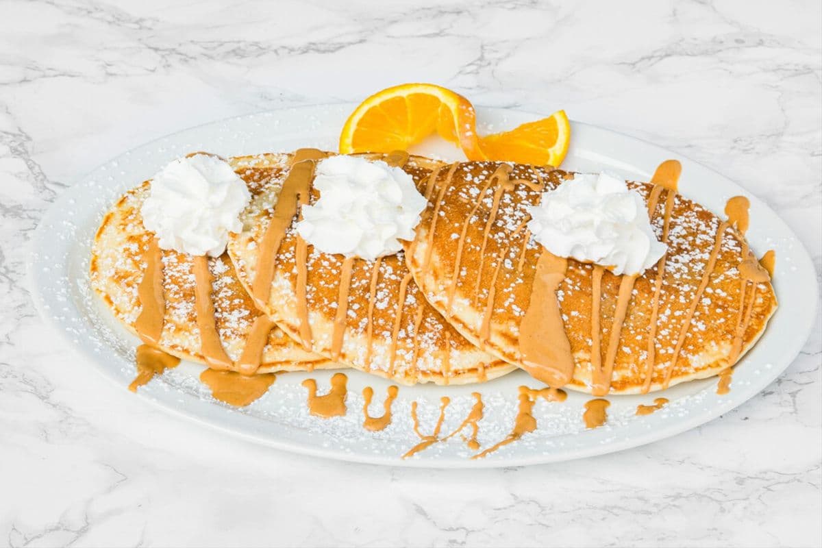 Peanut Butter and Banana Pancakes