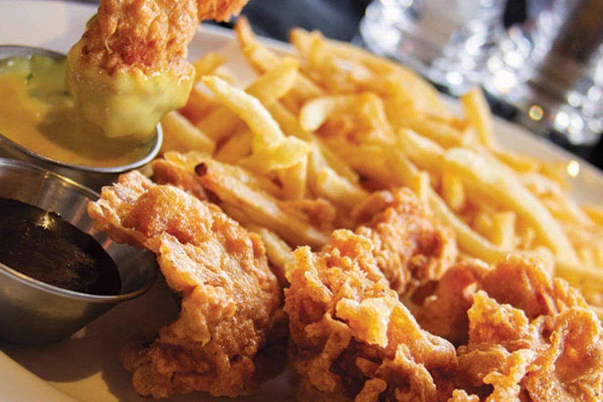 Assiette de filets de poulet (5 mcx) / Chicken Tender Platter (5 pcs)