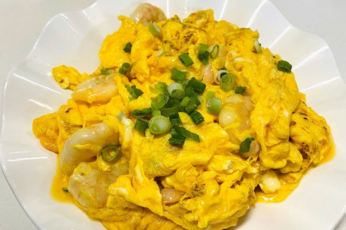 Scrambled Egg with Shrimp