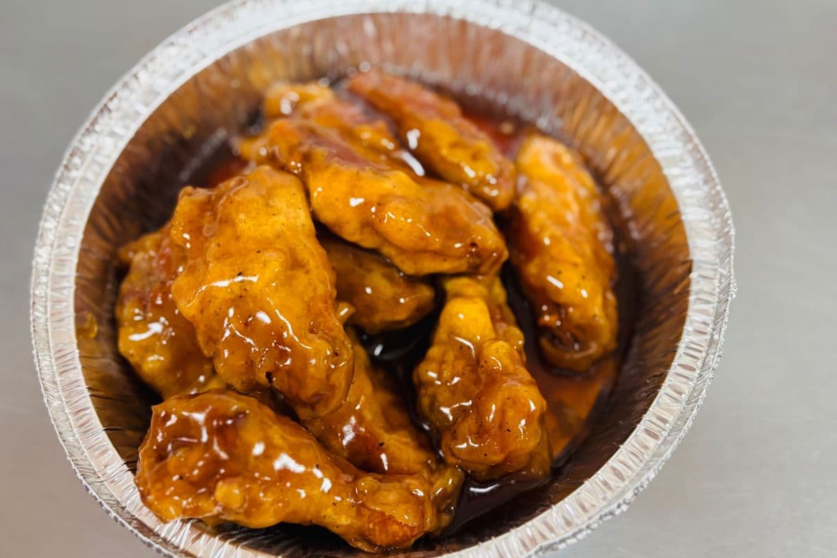8. Honey Garlic Chicken Wings