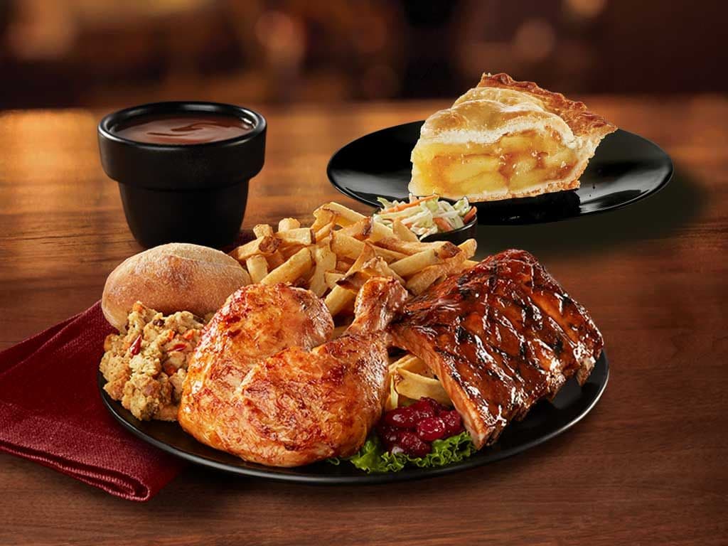 Thanksgiving Chicken & Third Rack Combo
