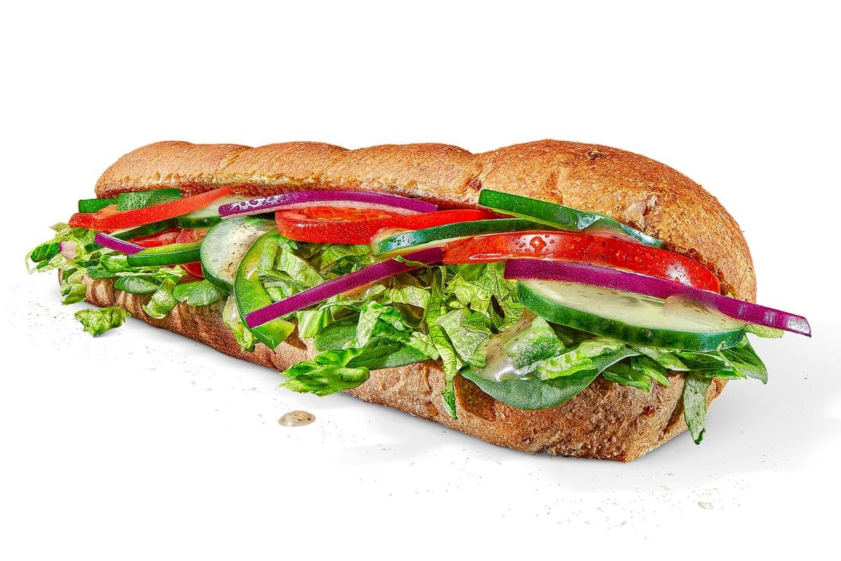 Végé-délice® 12" / Footlong Veggie Delite® Sub (400 Cals)